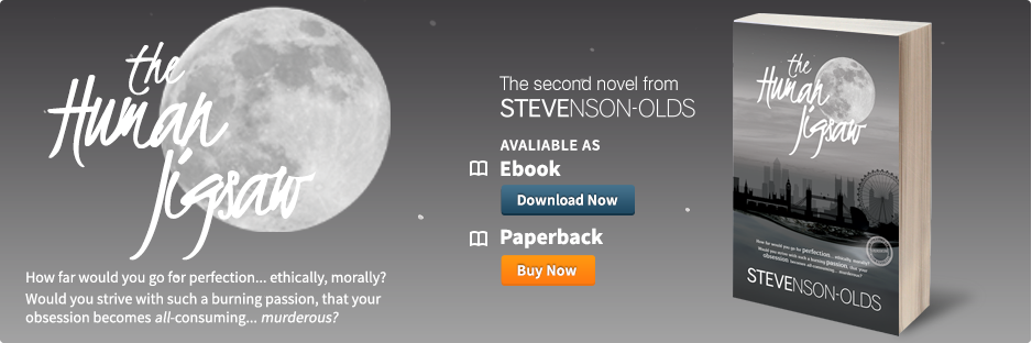 The Human Jigsaw Banner for Human Jigsaw Novel